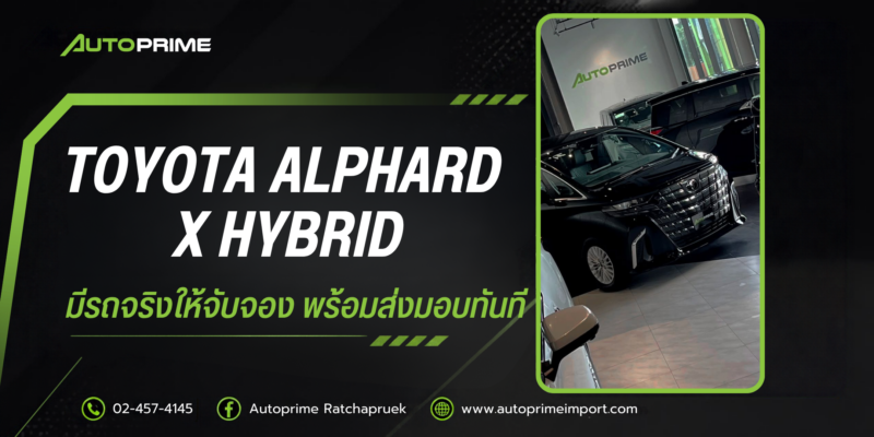 Toyota ALPHARD X HYBRID 8